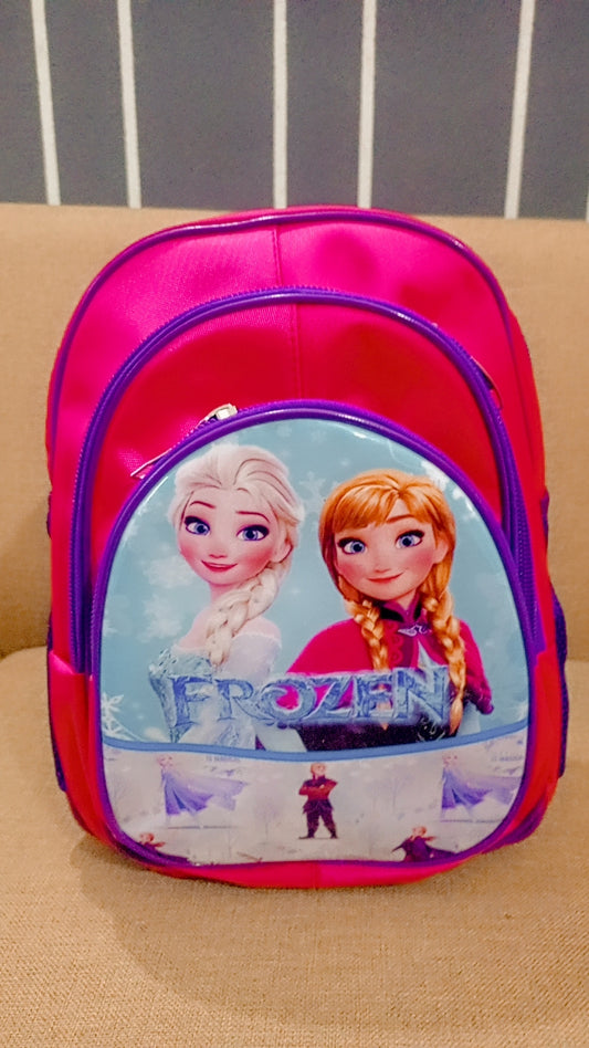 Frozen Bags School Hot Pink Colour 2 Girls