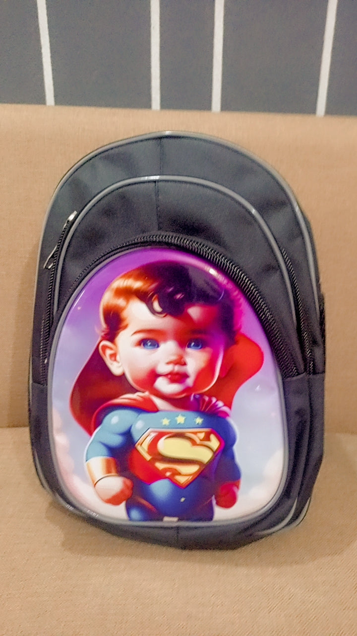 Boy Superman  School Bag   5*14